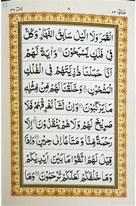 Quran › Short Surahs › Surah Yasin Arabic Text Only Small