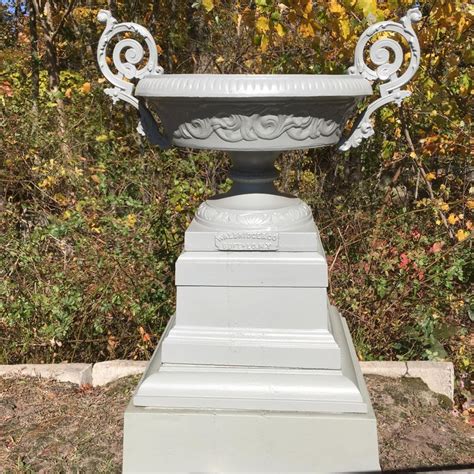 Walbridge And Co Of Buffalo Cast Iron Fountain Urn At 1stdibs