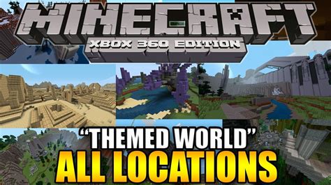 Minecraft Xbox Halo Mash Up Pack Themed World All Locations 11