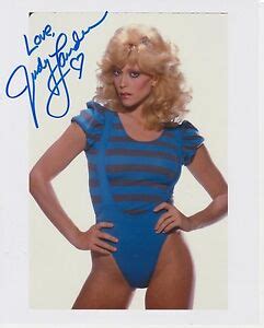 Judy Landers Signed Photo Star Of Bj The Bear Vegas Playboy
