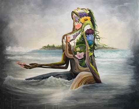 Female Portrait Series By Bk The Artist Explores Concept Of Mother Earth