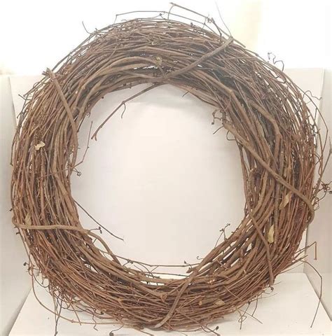 Muscadine Grapevine Wreath 18 Undecorated Crafts Usa Made