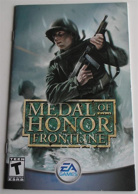 Manual Original Do Jogo Medal Of Honor Frontline Ps2 Origina Mercadolivre