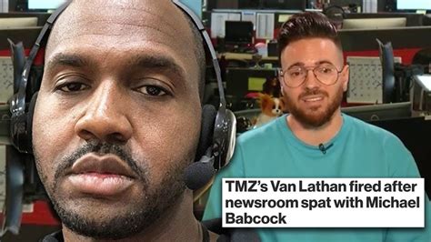 Submitted 22 days ago by buffythebison. TMZ Fires Van Lathan Over Alleged Newsroom Fight With Co-Worker