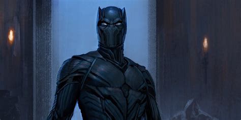 Alternate Black Panther Costume In Concept Art Screen Rant