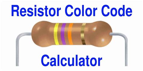 Easily Determine Resistor Values From A Resistor Color Code