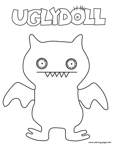 This color book was added on 2019 04 25 in uglydolls coloring page and was printed 234 times by kids and adults. Funny Ugly Dolls For Kids Coloring Pages Printable