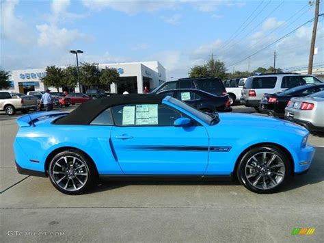 All the grabber colors are, for that matter. Grabber Blue 2012 Ford Mustang C/S California Special ...