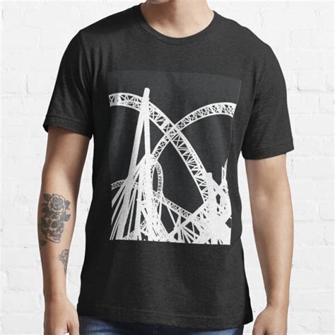 the smiler staffordshire knot t shirt for sale by skullzwear redbubble alton tower theme