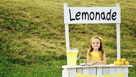 Teach Your Kids To Make A Stand—a Lemonade Stand Sierra Pacific