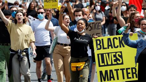 Black Lives Matter Protests March Held In Liverpool Bbc News