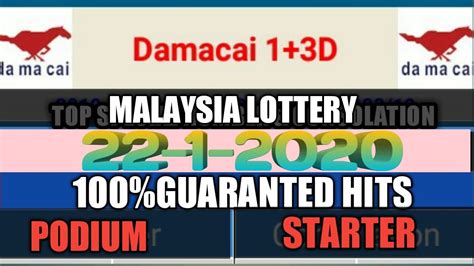 In simple terms of the 3d/4d number prediction system is the easiest way you will ever make money! 22 -1-2020 DAMACAI 4D PREDICTION NUMBER|LUCKY NUMBER TODAY ...