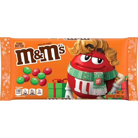 Mandms Peanut Butter Milk Chocolate Candy Holiday Bag Shop Candy At H E B