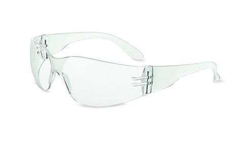uvex by honeywell xv100 series safety eyewear with clear frame clear lens and hard coat