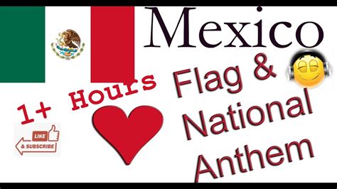 Mexico National Anthem 1 Hours Mexican National Flag And🎹anthem🎶himno