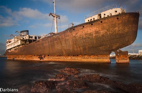 Darbians Abandoned Cargo Ship In Lanzarote For A Few More Shots From