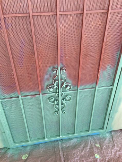 5 gage steel vault pins, tamper resistant hinge screws. Security Door Makeover; Screen Door DIY; The Sparkly ...