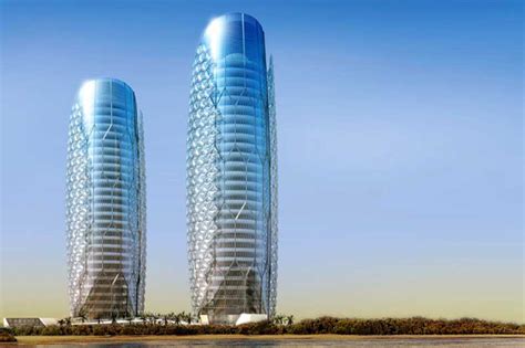 Abu Dhabis Sun Sensitive Twin Towers Architecture Agenda Phaidon