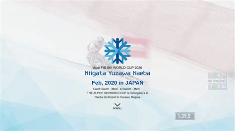 Audi Fis Ski World Cup 2020 Race In Niigata Yuzawa Naeba Snow Country