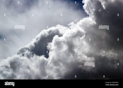 Dark Foreboding Storm Clouds On The Horizon Stock Photo Alamy