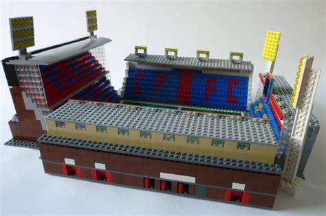 They even had the game on the big screen. See amazing Lego versions of Anfield, Highbury, Goodison ...