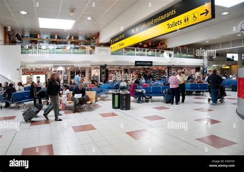 Gatwick Airport North Terminal Departures London England Stock Photo