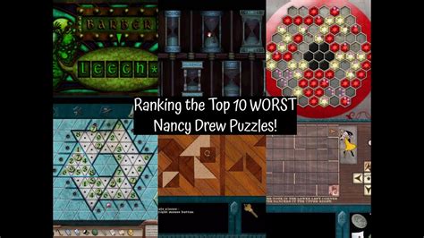 Ranking The Top 10 WORST Puzzles In The Nancy Drew PC Game Series