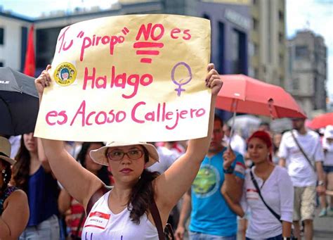 costa rica protesters march against street harassment the tico times costa rica news