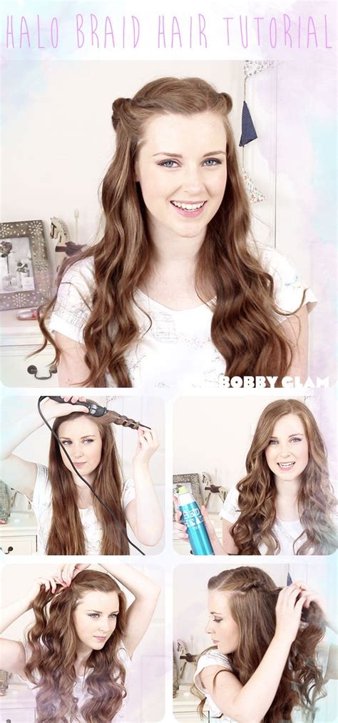 15 Easy Hair Tutorials For Curly Hair Ponytail Hairstyles Tutorial