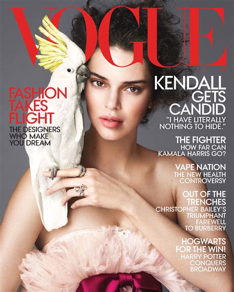 kendall jenner tells vogue about lesbian rumors that pepsi ad and kylie s pregnancy vogue