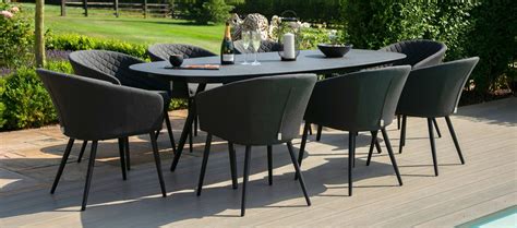 Standard oval kitchen & dining room table sizes. Ambition Oval 8 Seater Dining Set - Sussex Grange Furniture