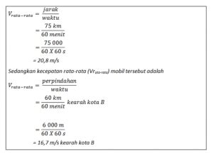 Contoh Soal Kelajuan Satu Trik