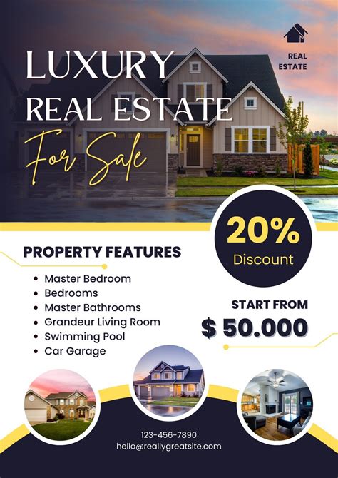Real Estate Advertising Flyers