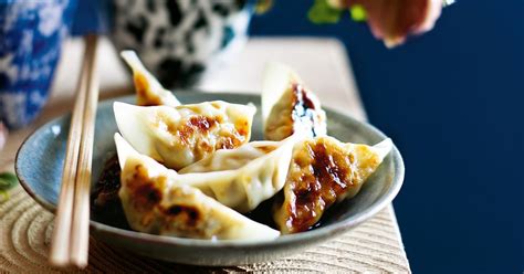 They will get somewhat more fragile with refrigeration, so bring to room temperature before rolling and spritz with more water if necessary. Gyozas