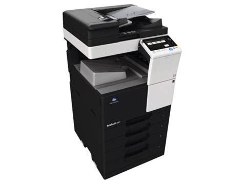 The new bizhub c287 series is compact and light, enabling it to fit in almost any type of working space. Used Konica Minolta bizhub 287 - Black and White Copier