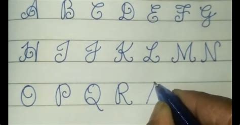 Capital Z Calligraphy Cursive Letters A Z Already Matched Cursive