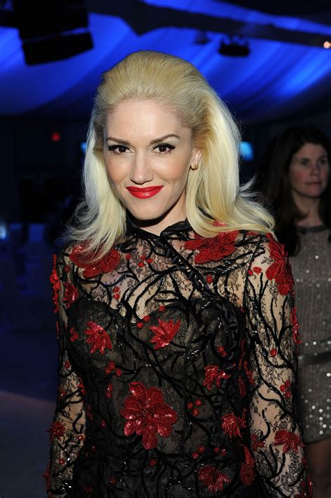 Gwen Stefani At Elton John Aids Foundation Academy Awards Viewing Party