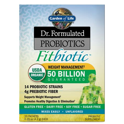 Dr Formulated Probiotics Fitbiotic Powder 50 Billion Cfu Core Sports