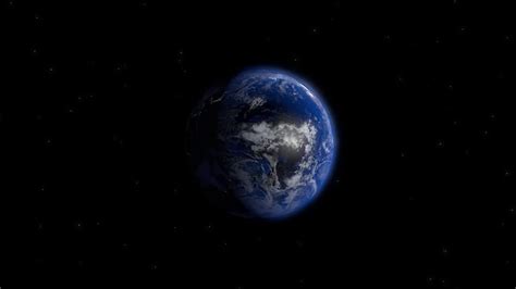 Planeta Tierra 3d Girando Hd Youtube