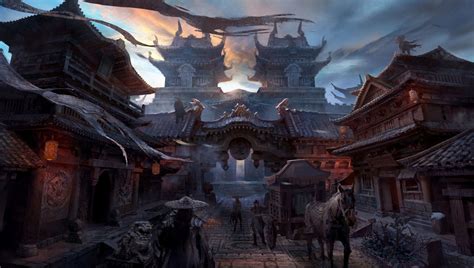 2015 Zyu Hao Fantasy City Fantasy Landscape China Art