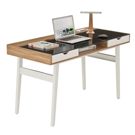 Compact computer desks are specifically designed with a small footprint to fit into your space. Techni Mobili | Compact Computer Desk with Multiple Storage