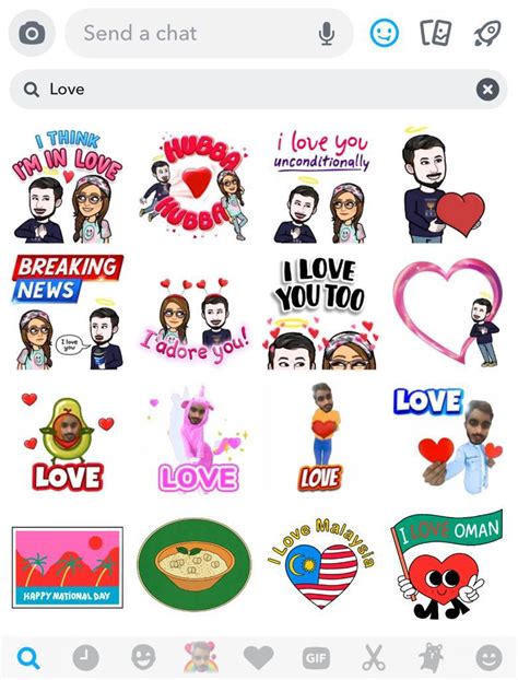 Snapchat Stickers Love Make Your Conversation More Romantic