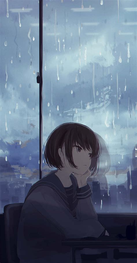 100 Rain Anime Wallpapers