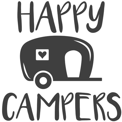 Campervans Autocad Dxf Silhouette Truck Camper Silhouette Png