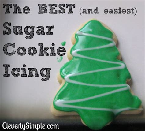 How To Make The Best And Easiest Sugar Cookie Icing