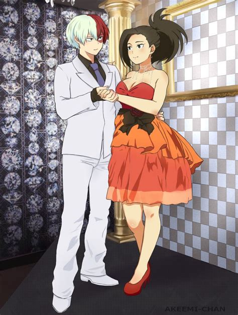 61 Best Todoroki And Momo Images On Pinterest My Hero Academia Anime