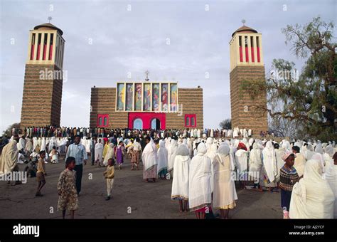 Orthodox Church On Good Friday Eritrea Stock Photo 4768718 Alamy