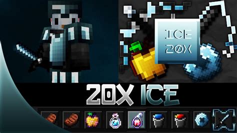Ice 20x Mcpe Pvp Texture Pack Fps Friendly By Enderp Youtube