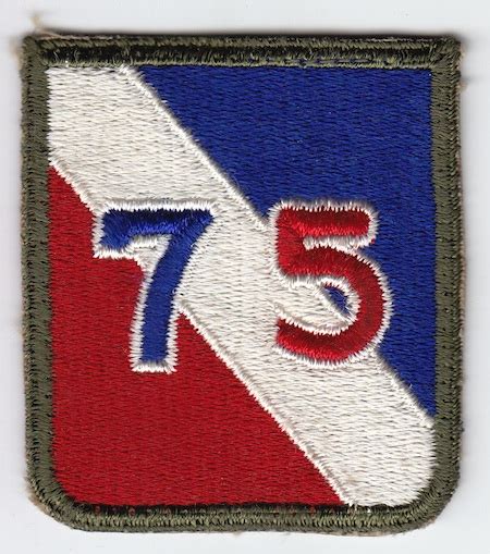75th Infantry Div Ce Rfu 400