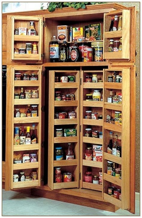 Free Standing Corner Pantry Cabinet